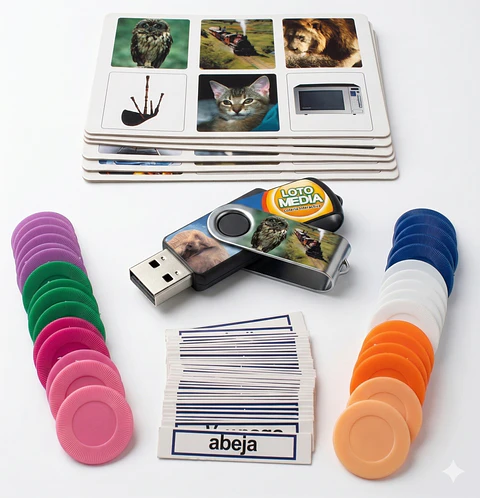 Lotomedia con Pendrive USB