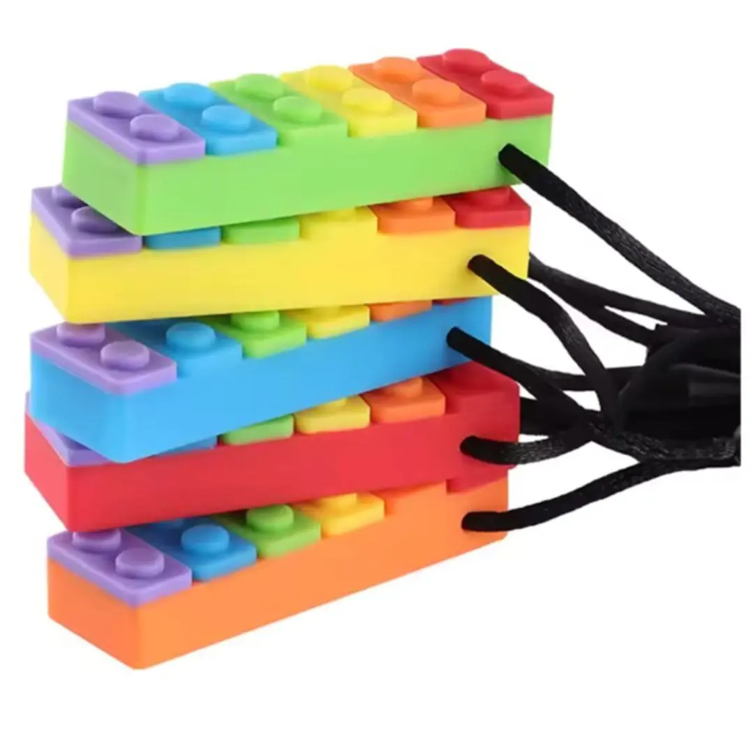 Mordedores de Silicona Lego  2