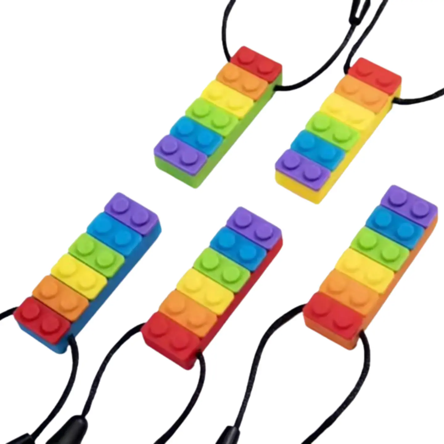Mordedores de Silicona Lego  3