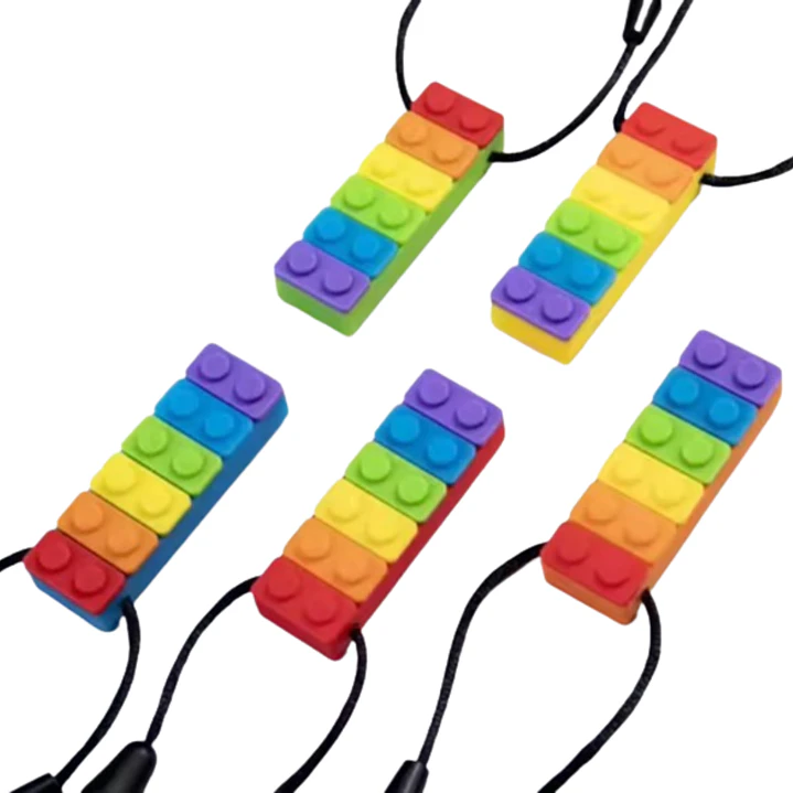 Mordedores de Silicona Lego  3