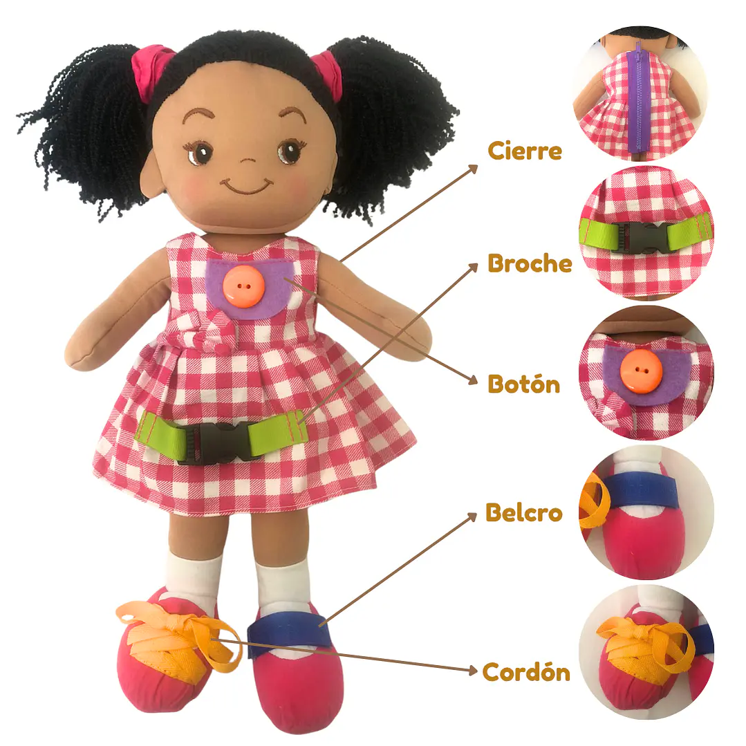 Muñeca de Aprendizaje Montessori 4