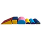 Set Motriz de Espuma 6 piezas Semi Cilindros - Miniatura 2