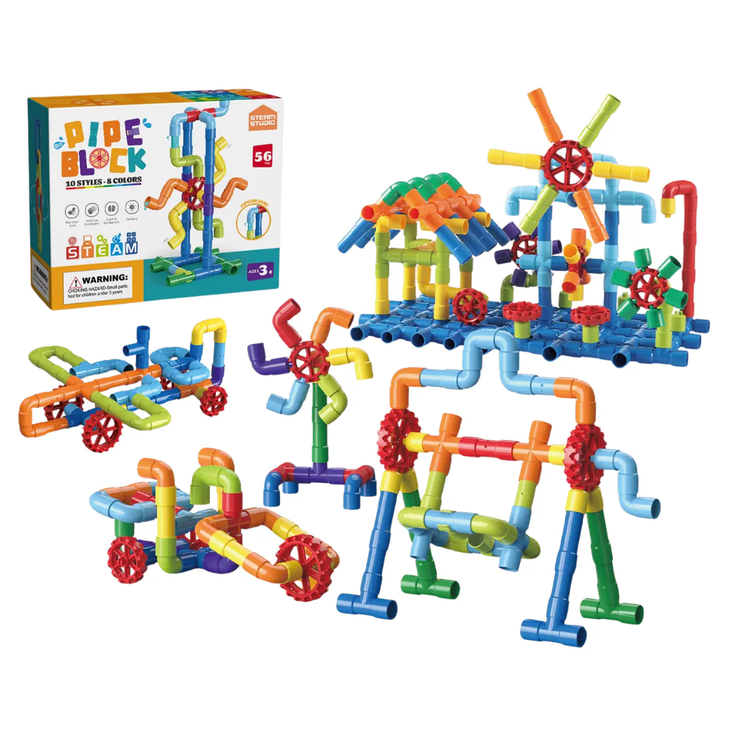 Juego de Tuberías para Construcción 3