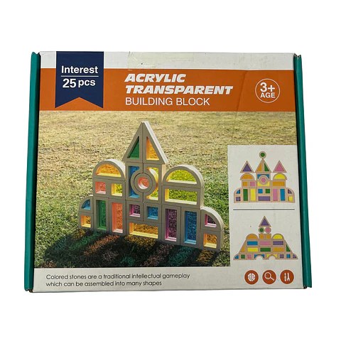 Figuras Geométricas Acrílicas 25pc