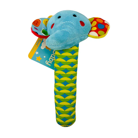 Sonajero de Tela diseño Elefante 