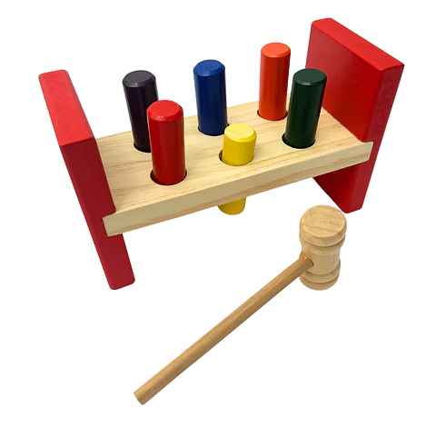 Golpeador Banco de Madera 