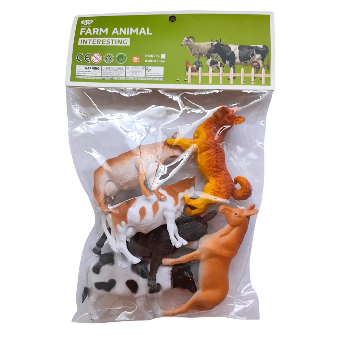 6 Animales de la Granja 13cm  2