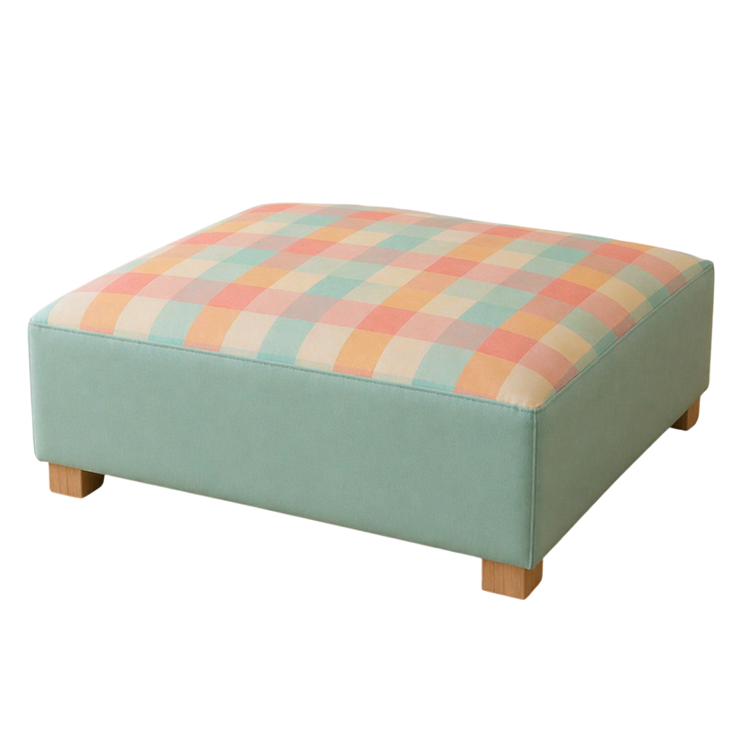 Pouf Cuadrado con Patas