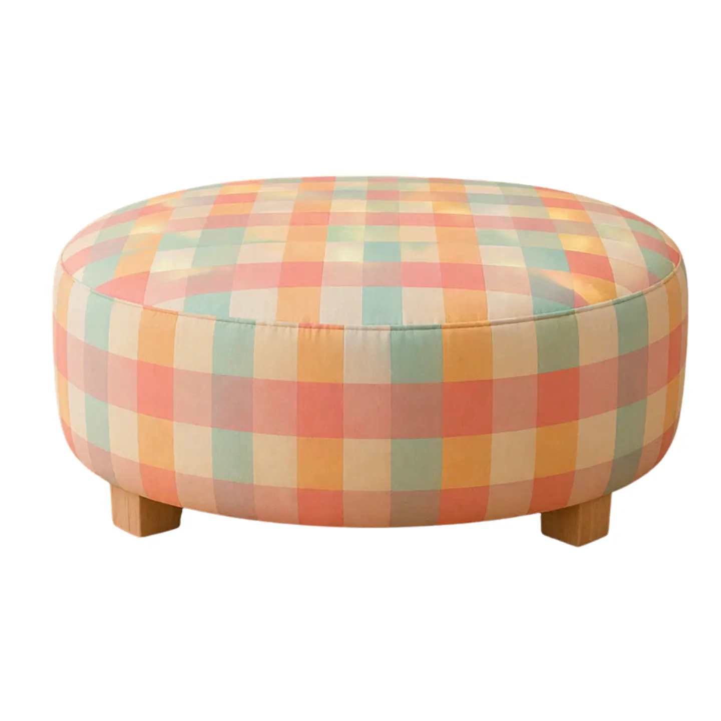 Pouf Redondo con Patas 1