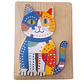 Puzzle de diseño de Animales estilo Mandala 7a 8pcs - Miniatura 1