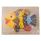 Puzzle de diseño de Animales estilo Mandala 7a 8pcs - Miniatura 4
