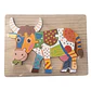 Puzzle de diseño de Animales estilo Mandala 7a 8pcs - Miniatura 5