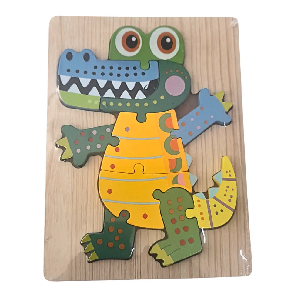 Puzzle de diseño de Animales estilo Mandala 7a 8pcs 6