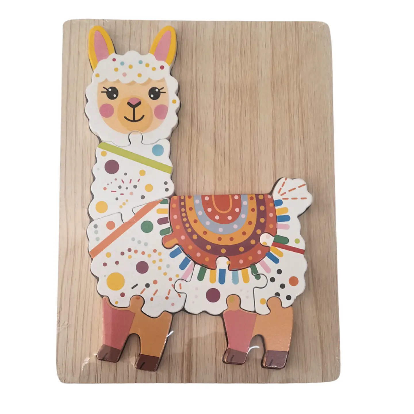 Puzzle de diseño de Animales estilo Mandala 7a 8pcs 7