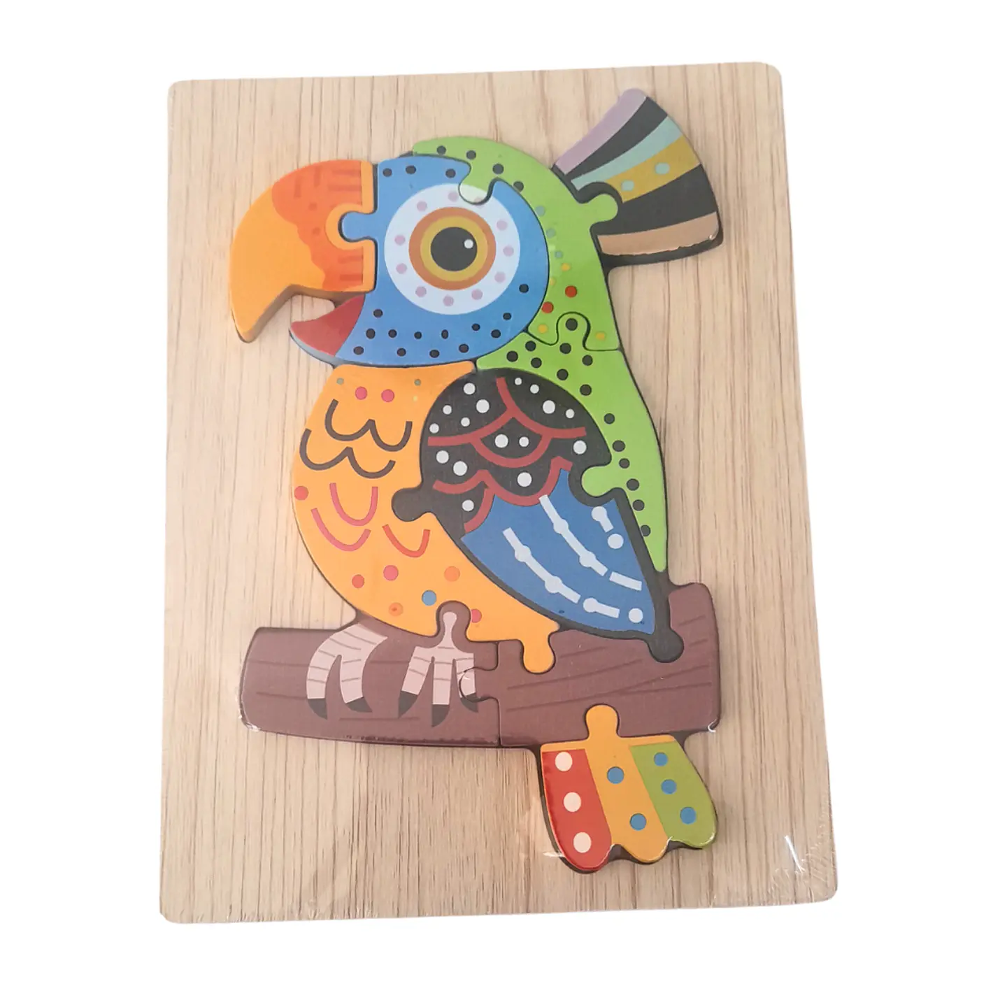 Puzzle de diseño de Animales estilo Mandala 7a 8pcs 9