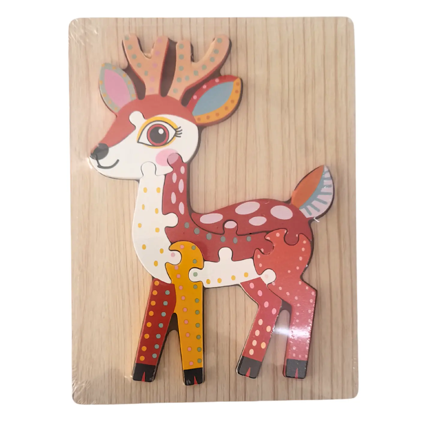 Puzzle de diseño de Animales estilo Mandala 7a 8pcs 10