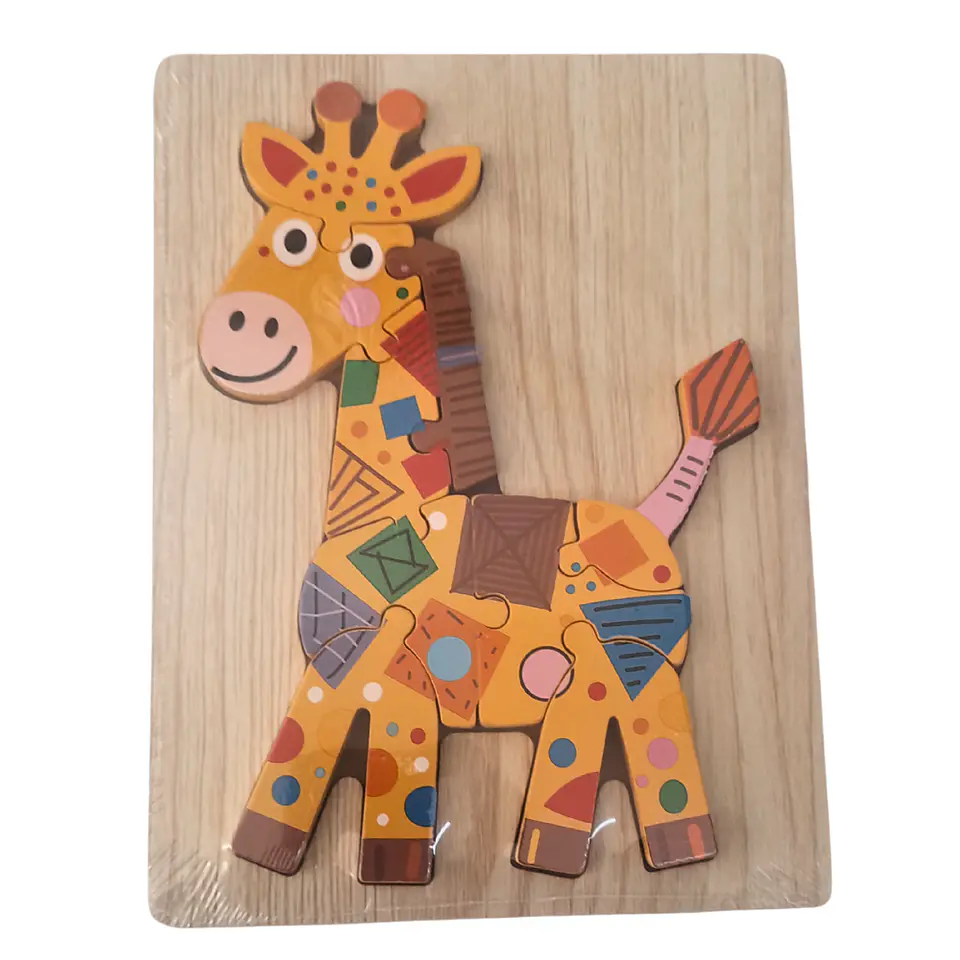 Puzzle de diseño de Animales estilo Mandala 7a 8pcs 11