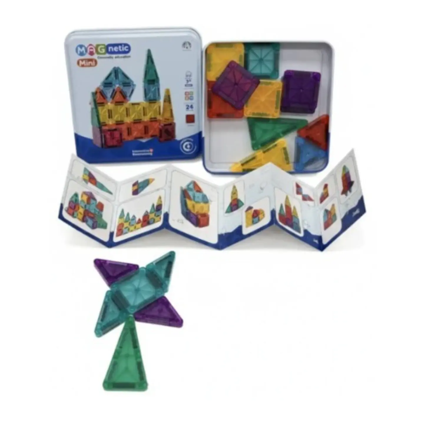 Figuras Magnéticas Colores 24 pzs 2