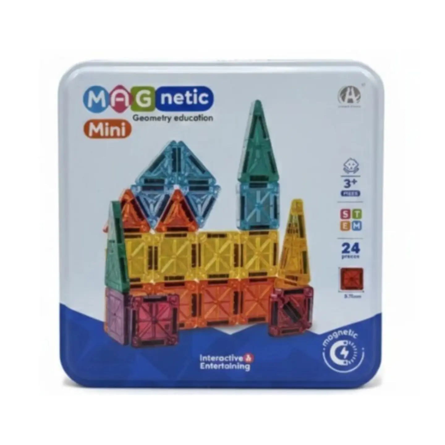 Figuras Magnéticas Colores 24 pzs 1