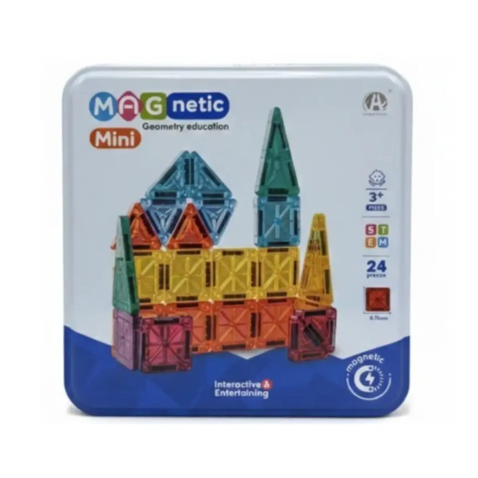 Figuras Magnéticas Colores 24 pzs 1