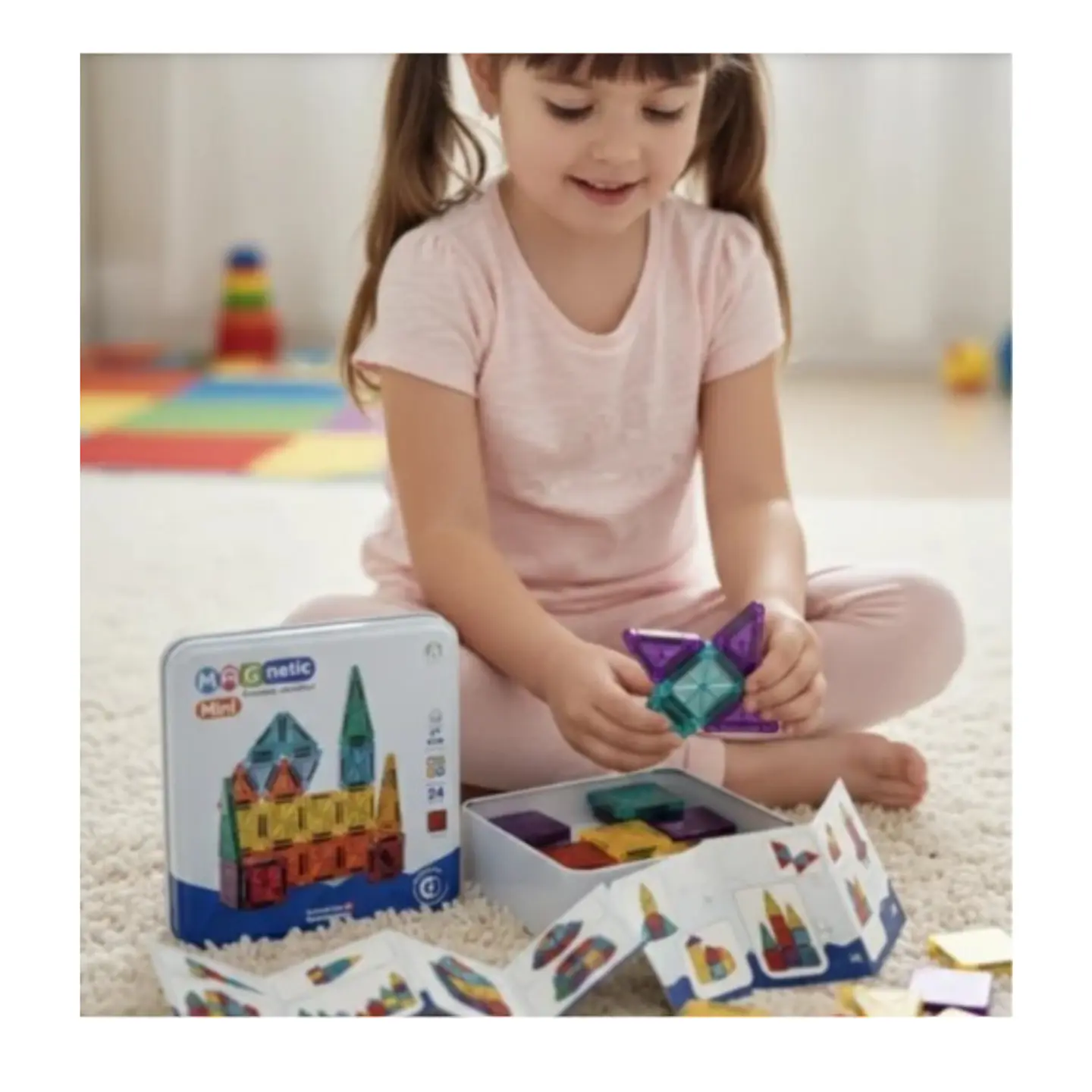 Figuras Magnéticas Colores 24 pzs 3