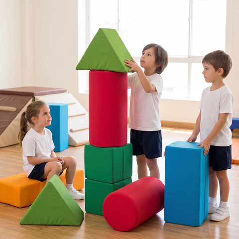 Bloque figuras de Espuma 10 Uds.