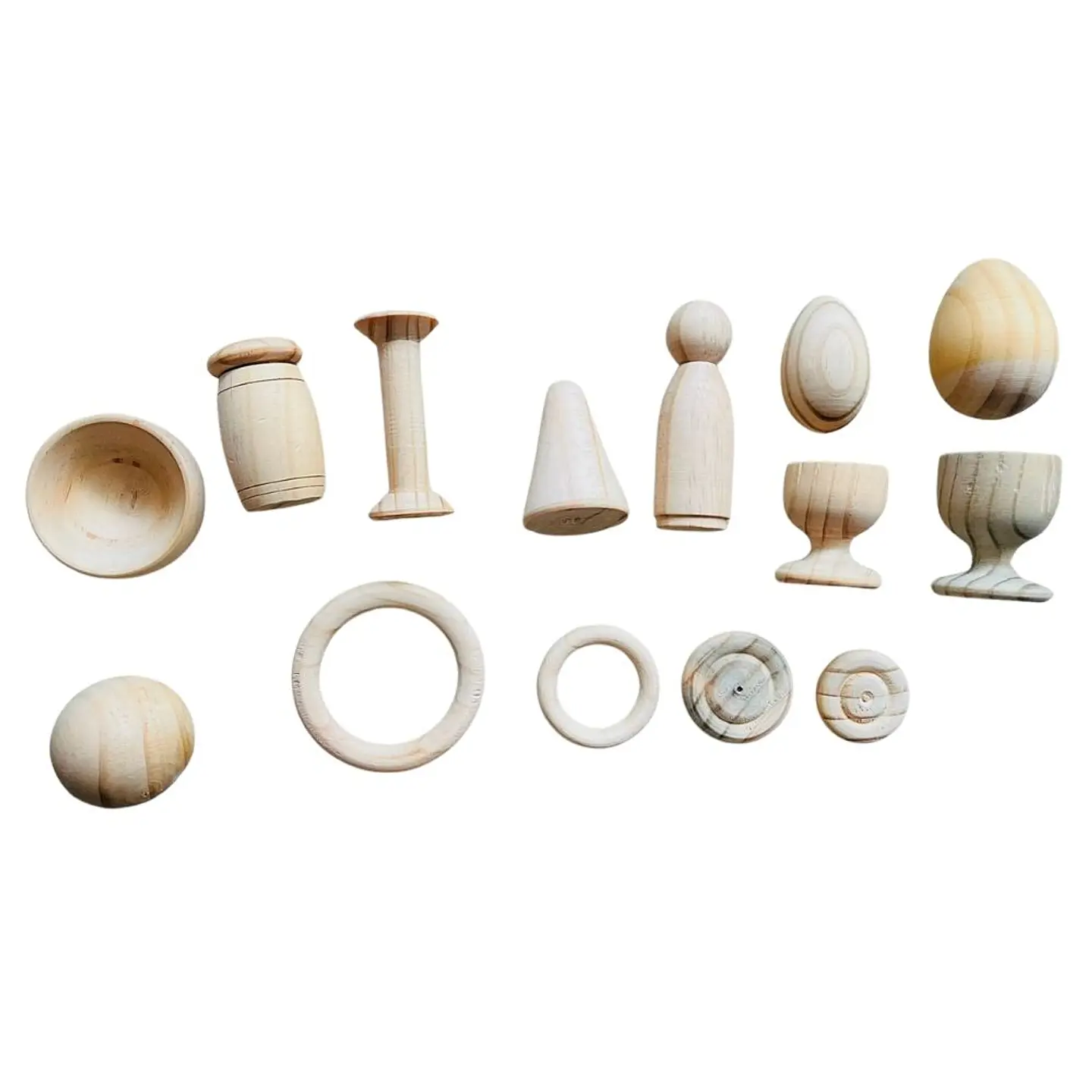 Set Heurístico de Madera 16 Piezas 1