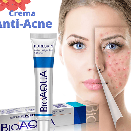 CREMA ANTI ACNE Y CICATRICES- BIOAQUA 1