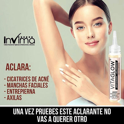 SERUM DESPIGMENTANTE Y ACLARANTE VITAGLOW 