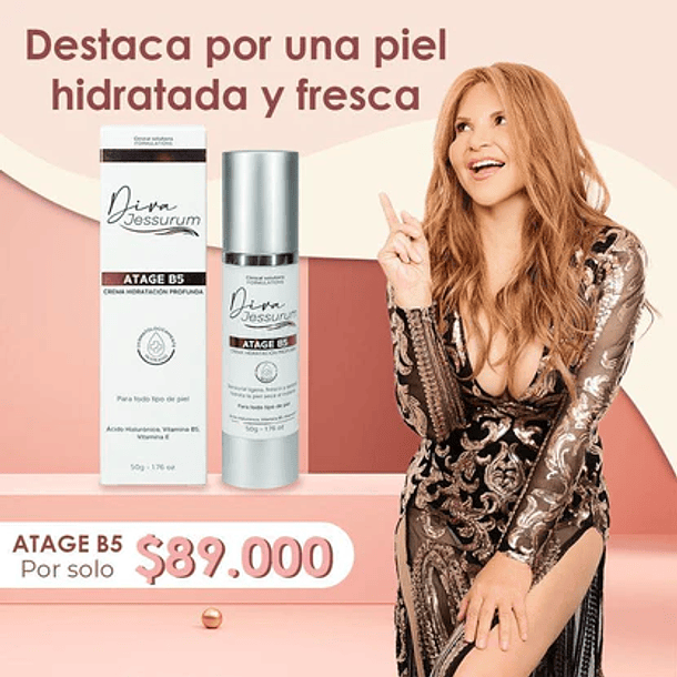 DIVA JESSURUM   ATAGE B5  Crema de Hidratación Profunda  1