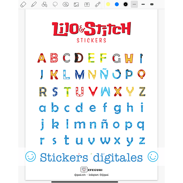Alfabeto lore em 2023  Estampas, Lilo & stich, Molde alfabeto