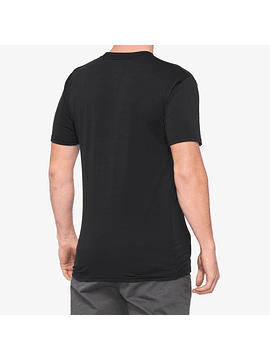 POLERA RIDE 100% TECH TEE PULSE BLACK