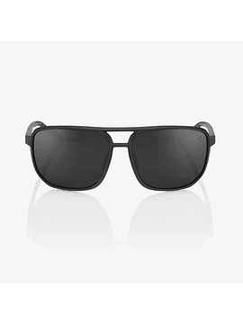 ANTEOJOS 100% KONNOR MATTE BLACK - BLACK MIRROR LENS