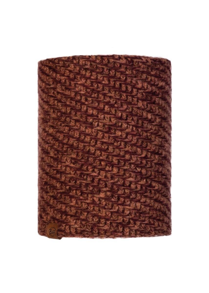 BUFF KNITTED & POLAR NECKWARMER AGNA RUSTY