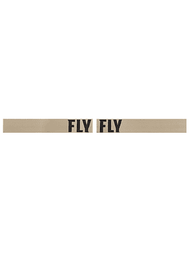 ANTIPARRAS FLY RACING FOCUS KHAKI/ BROWN - CLEAR LENS