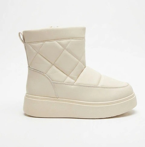 Botin ecocuero modelo rombo