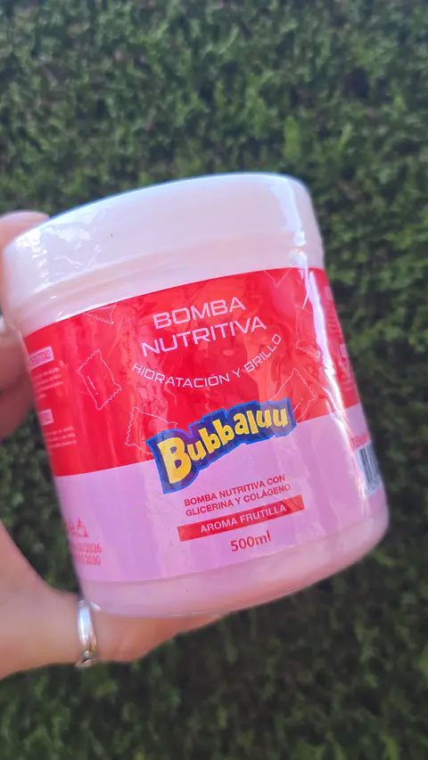 Bomba Nutritiva Bubbaluu Frutilla