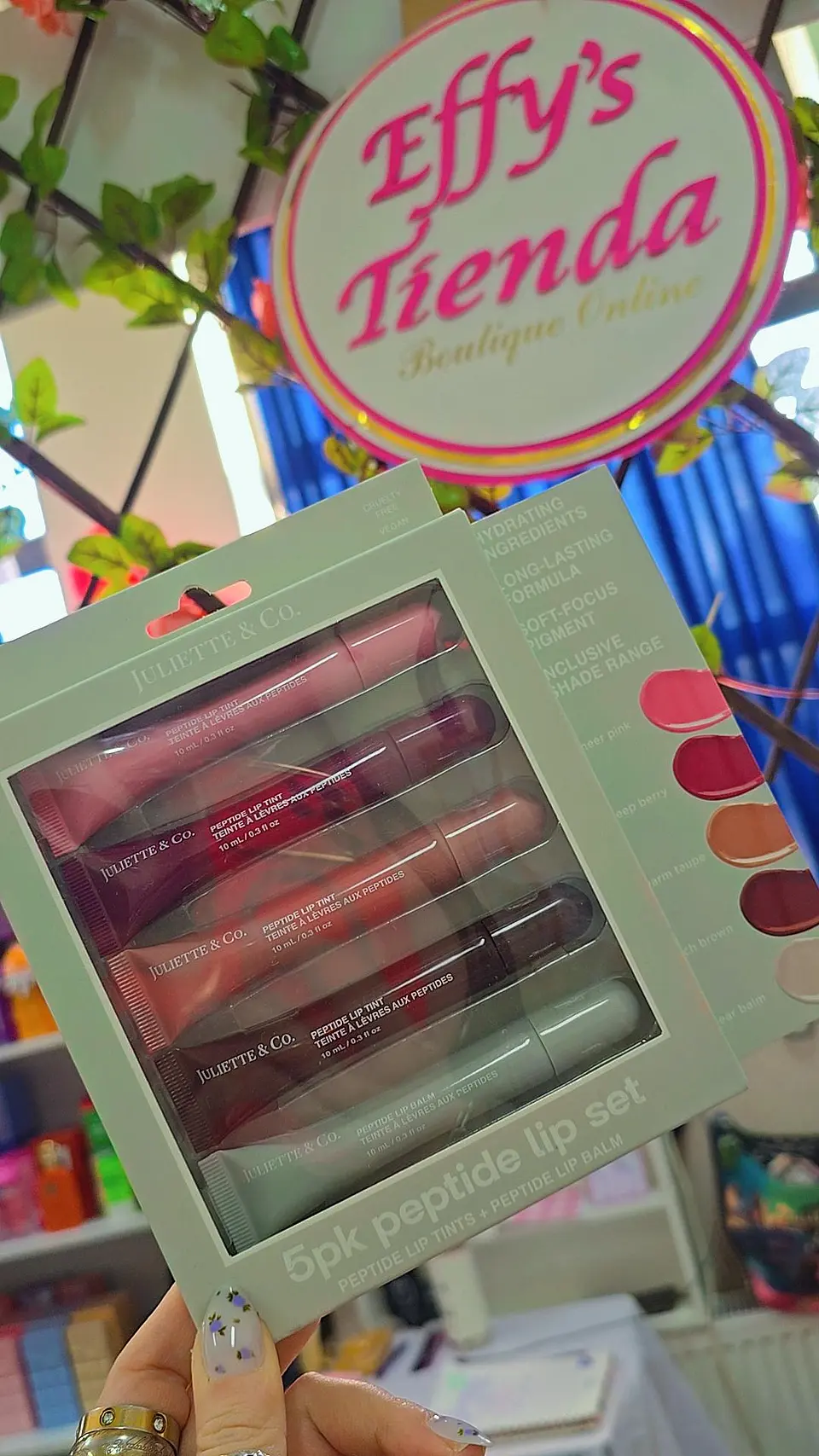 Set peptide lip Juliette&Co 1