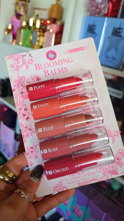 Set bálsamos labiales Blooming