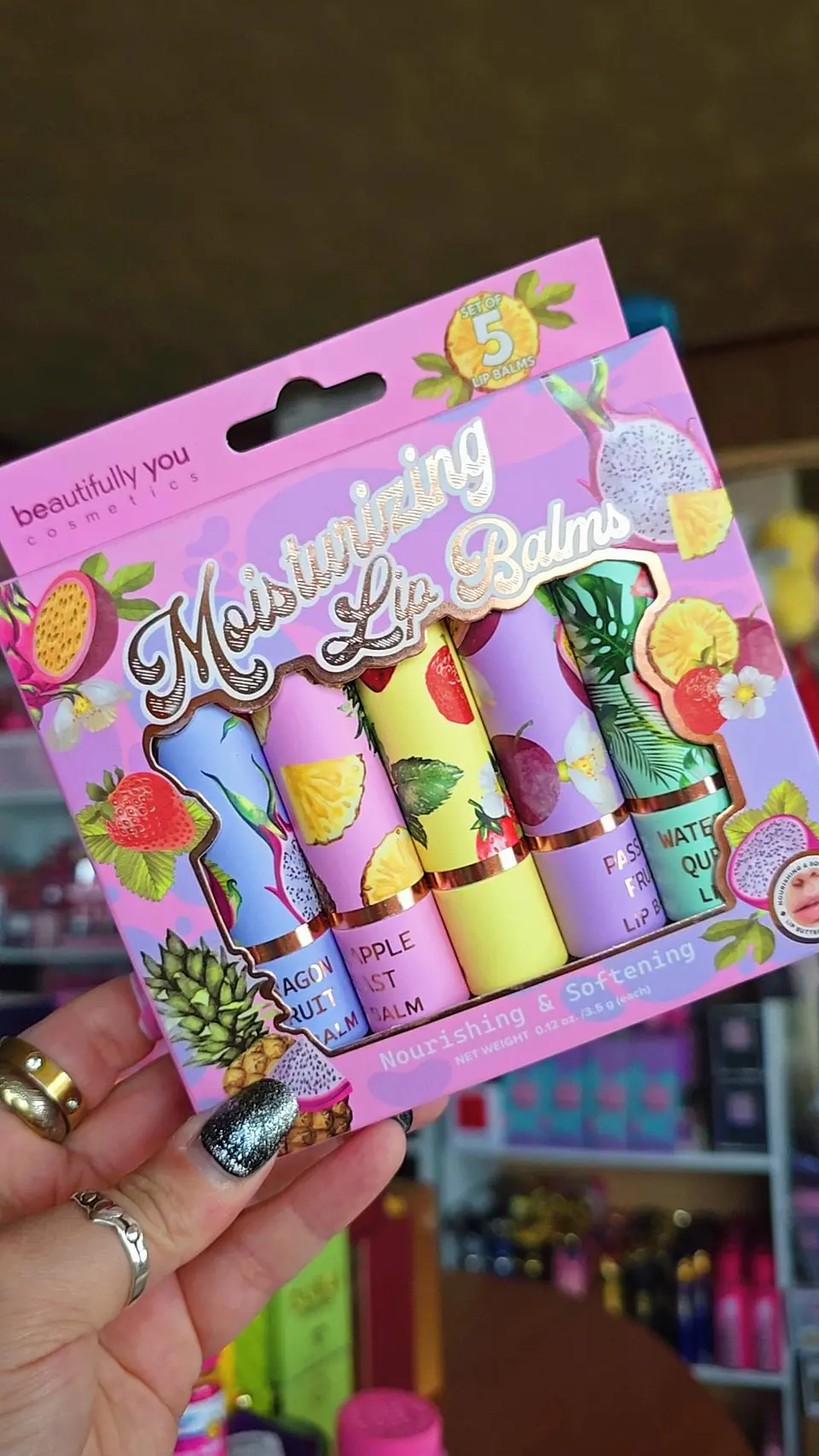 Set bálsamos labiales Beautifully You 1