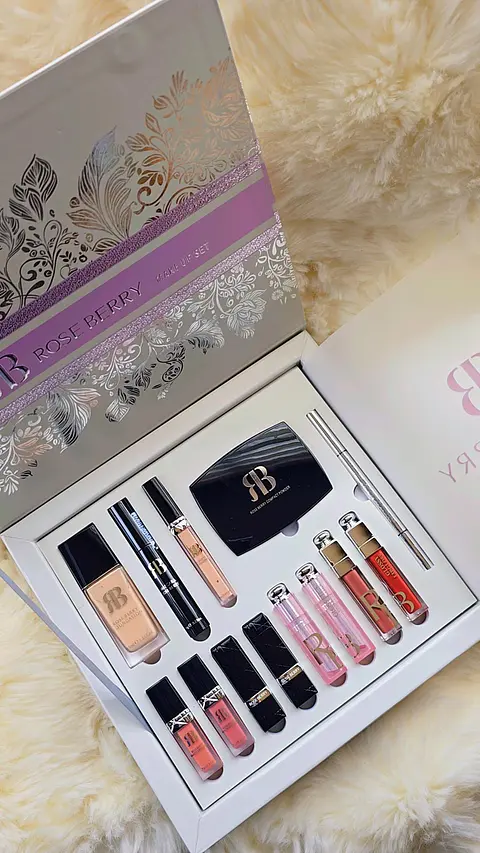 Set makeup Rose Berry edición lujo