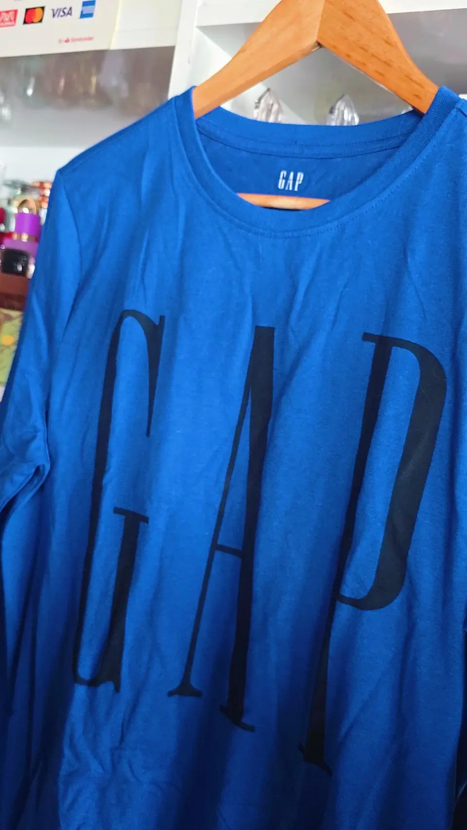 Polera Gap Manga larga M 2