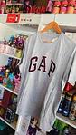 Polera Gap Gris logo Negro L - Miniatura 1