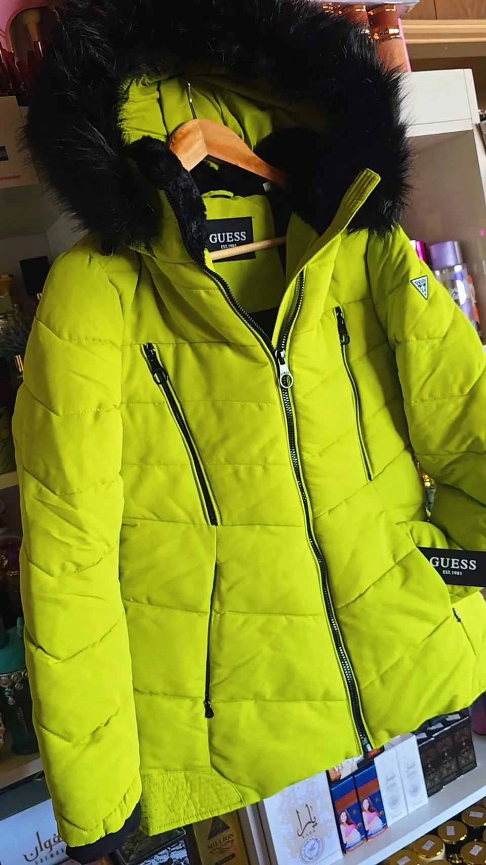 Parka Guess M Avocado 2