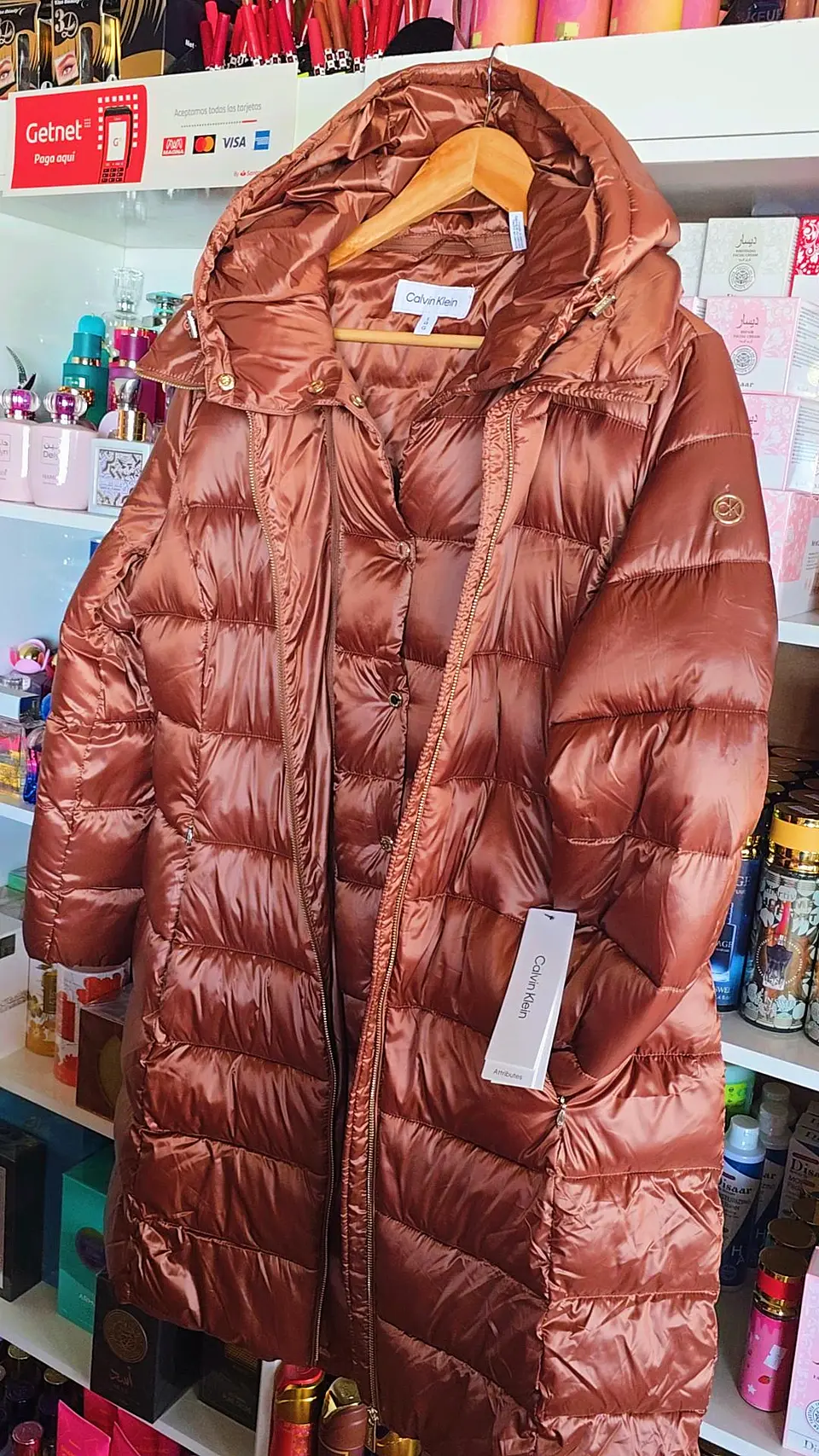 Parka doble Calvin Klein Coffee L 1