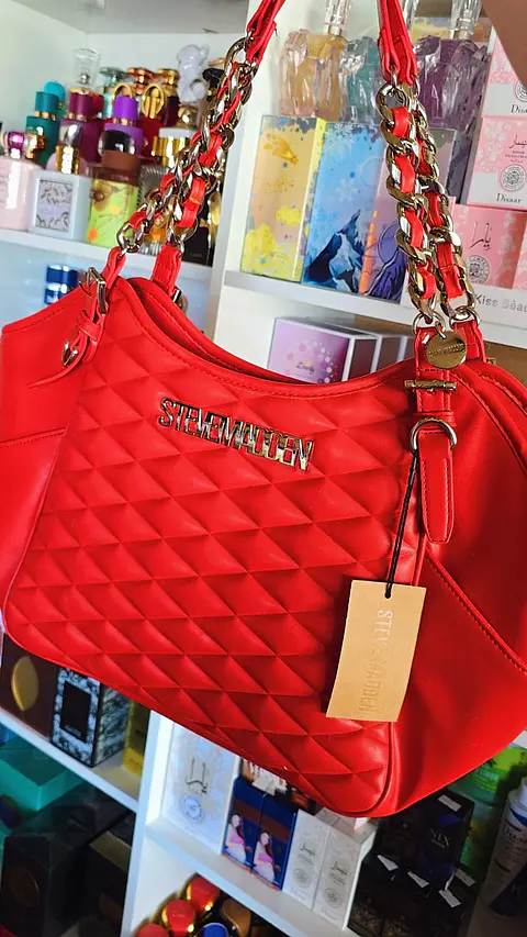 Cartera tote Steve Madden Roja
