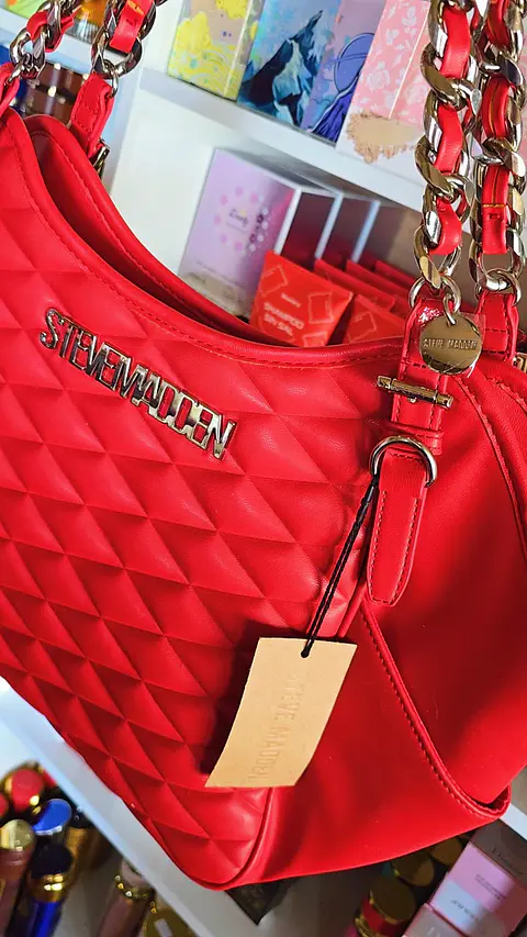 Cartera tote Steve Madden Roja