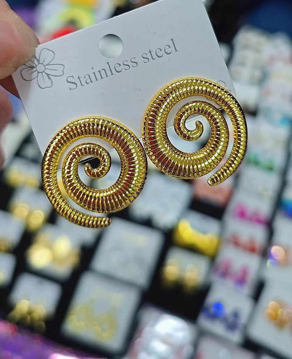 Aros Snake Roll Dorado 1
