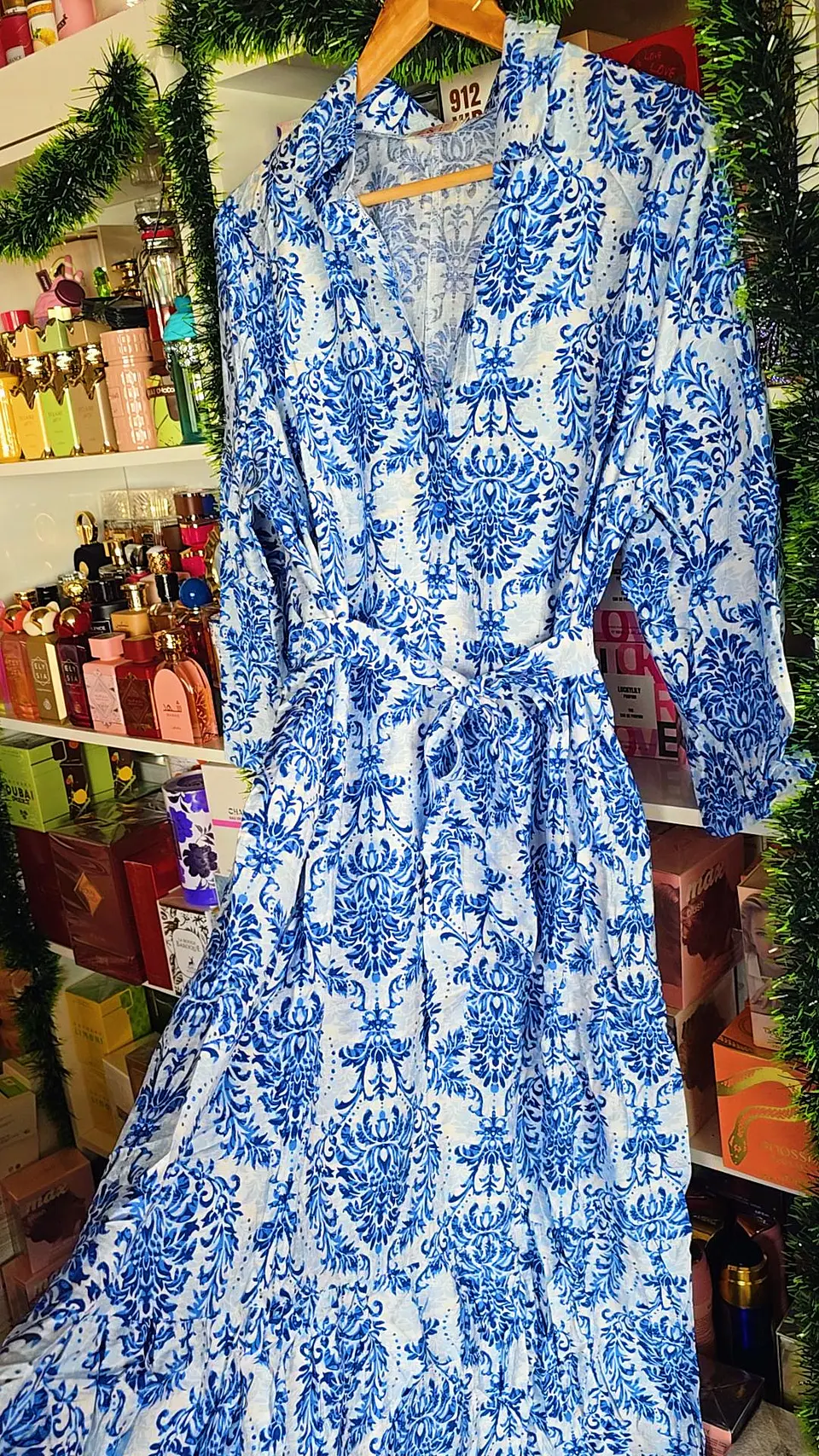 Maxivestido Grecia Azulino LXL 1