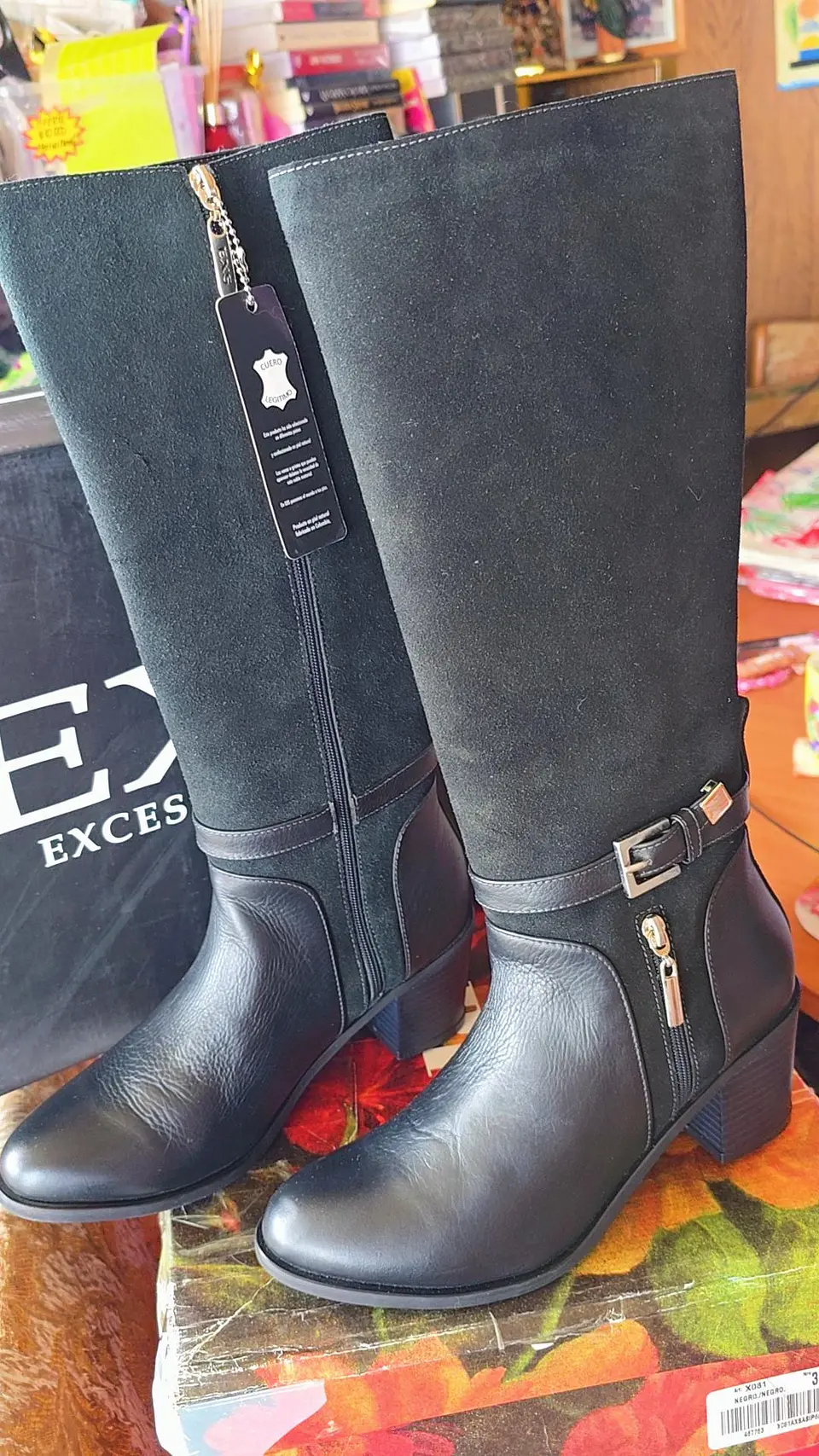 Botas Excess Shoes Cuero 38  1